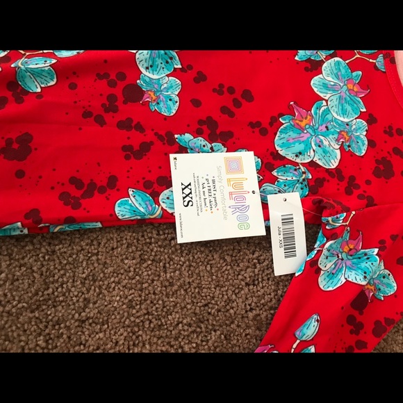 LULAROE XXS JULIA NWT - Picture 2 of 5